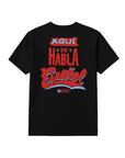 Aqui Se Habla Español Tee - Negro