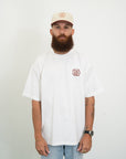 Details Matter Monogram Washed Tee - White