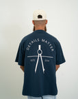 Details Matter Classic Washed Tee - Navy