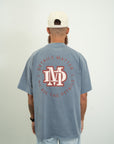 Details Matter Monogram Washed Tee - Navy