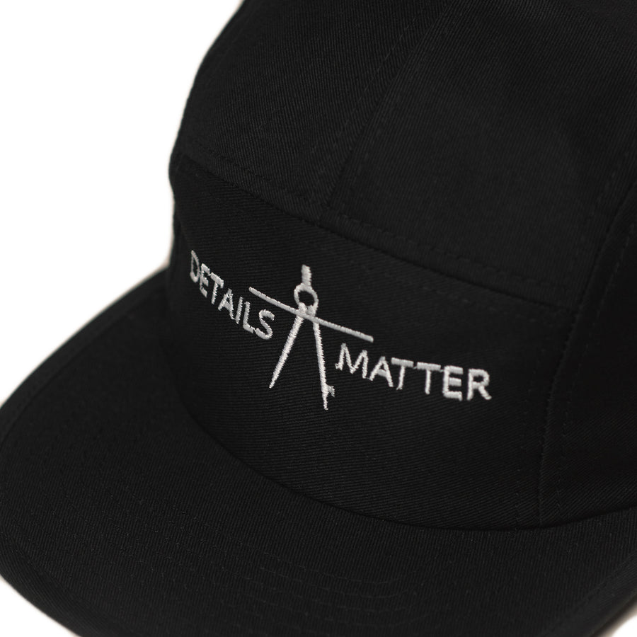 Details Matter v2 Camper Cap - Black