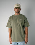 Details Matter Washed Tee - Pine