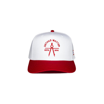 Details Matter Classic Mid Profile Cap  - PR / RED