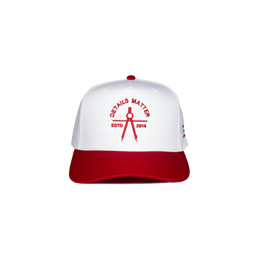 Details Matter Classic Mid Profile Cap  - PR / RED