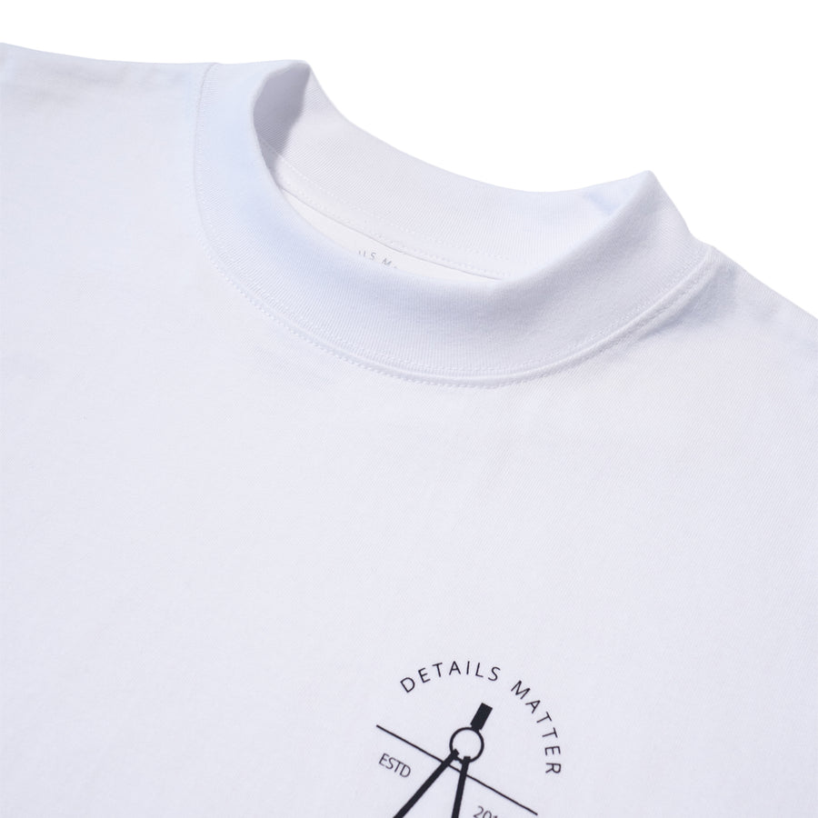 Details Matter Classic Box Tee - White