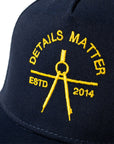 Details Matter Classic Mid Profile Cap - Navy