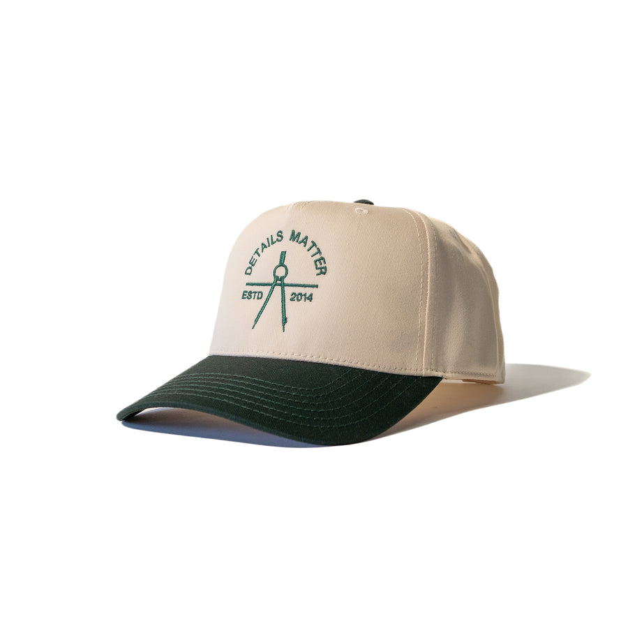 Details Matter Classic Mid Profile Cap Natural / Forest