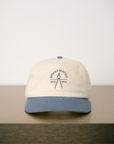 Details Matter Classic Two Tone Cap - Slate Blue