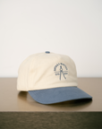 Details Matter Classic Two Tone Cap - Slate Blue