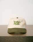 Details Matter Washed Two Tone Cap - Pine